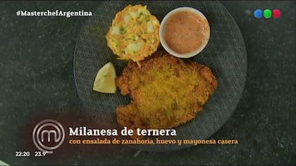 La milanesa que no le alcanzó a José Luis Gioia para continuar en MasterChef Celebrity