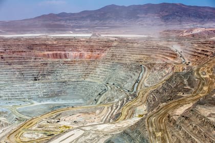 La mina a cielo abierto de Escondida funciona desde 1991 a 3100 metros de altura y exportó el año pasado alrededor de US$14.500 millones