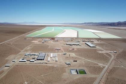 La mina de Cauchari-Olaroz de la empresa Minera Exar