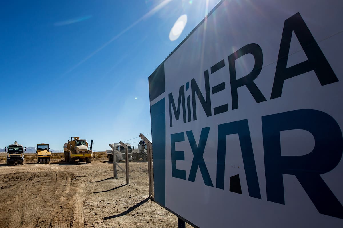 La mina de litio de Exar