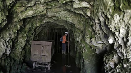 La mina de oro de La Carolina -provincia de San Luis- fue explotada principalmente durante el siglo XIX