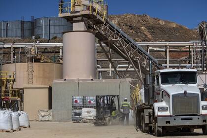 La mina de tierras raras de Mountain Pass, en California, es la única de ese tipo en operación en Estados Unidos.