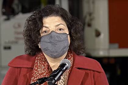 La ministra Carla VIzzotti