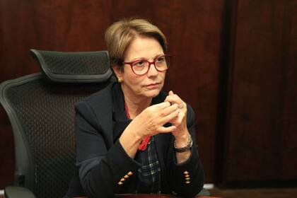 La ministra de Agricultura de Brasil, Tereza Cristina