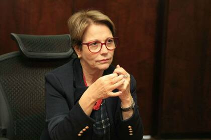 La ministra de Agricultura de Brasil, Tereza Cristina
