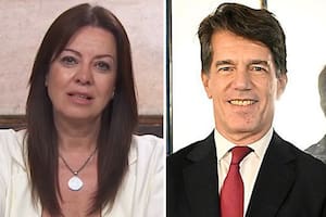 La ministra de Capital Humano, Sandra Pettovello, y el jefe de Gabinete, Nicolás Posse