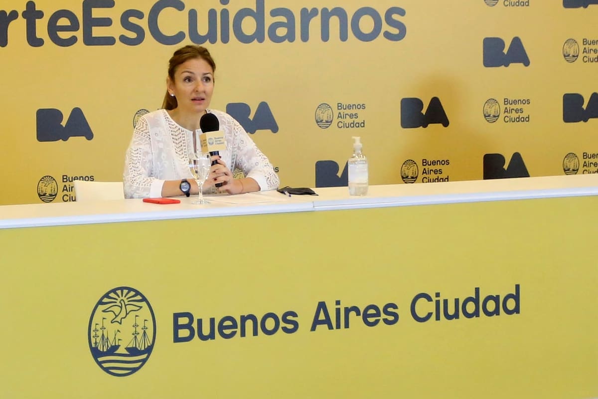 La ministra de Educación porteña, Soledad Acuña