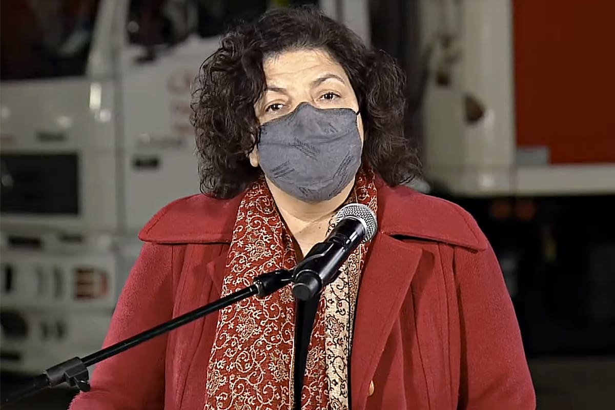 La ministra de Salud, Carla Vizzotti