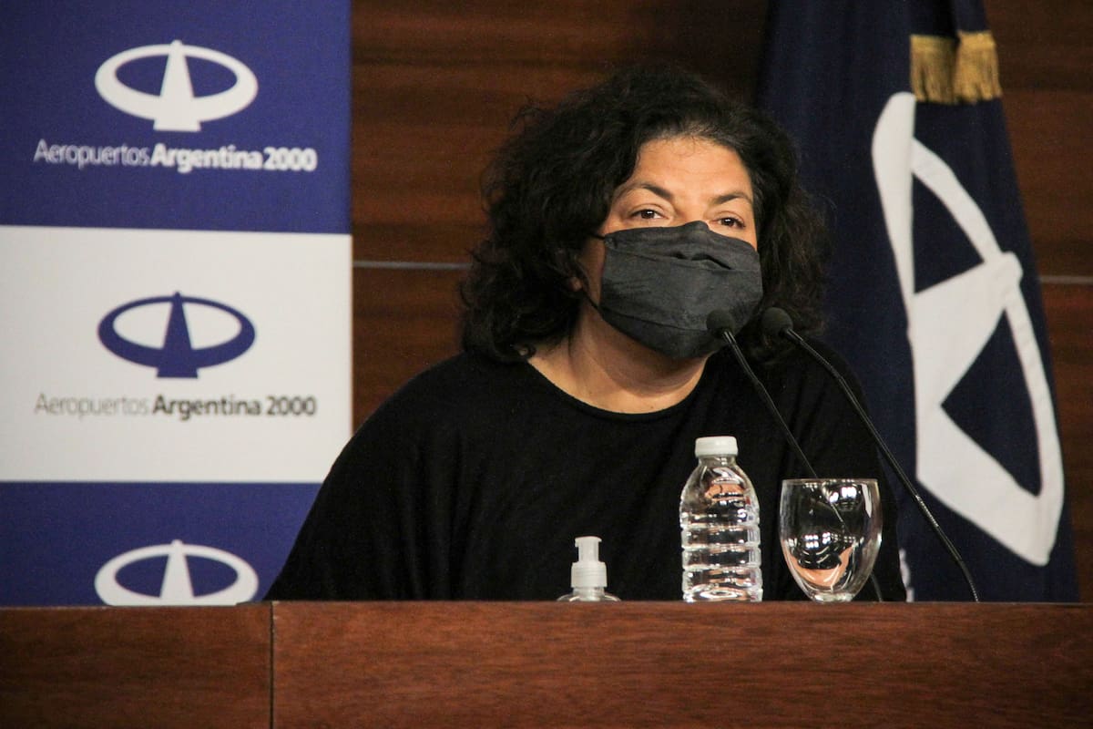 La ministra de Salud, Carla Vizzotti