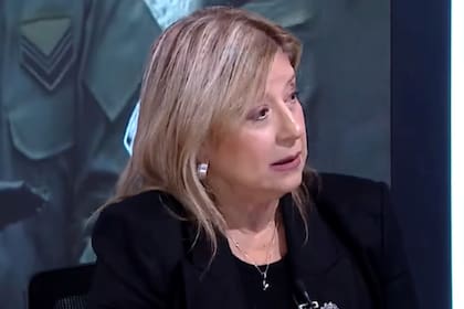 La ministra de Seguridad, Alejandra Monteoliva, durante una entrevista