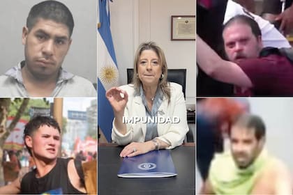 La ministra de Seguridad hizo un video en el que identificó a cuatro manifestantes que ocasionaron disturbios en el Congreso