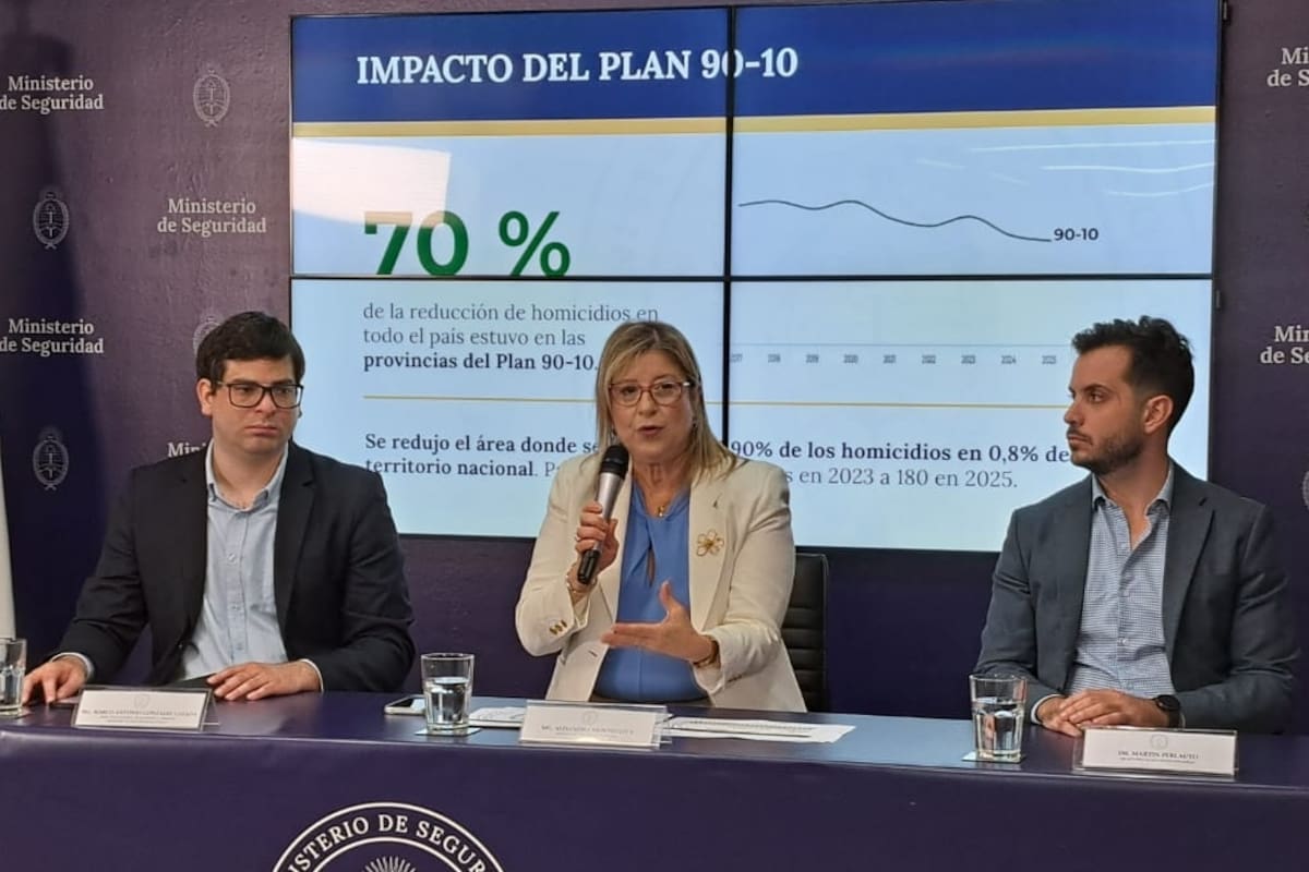La ministra de Seguridad Nacional presenta las estadísticas de delitos de 2025