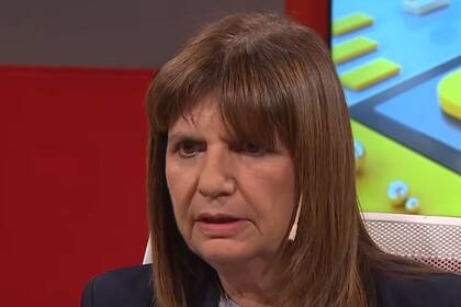 La ministra de Seguridad, Patricia Bullrich