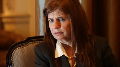 La ministra de Seguridad, Patricia Bullrich