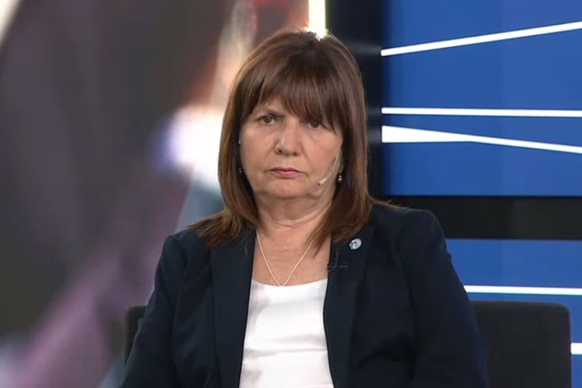 La ministra de Seguridad, Patricia Bullrich entrevistada en LN+