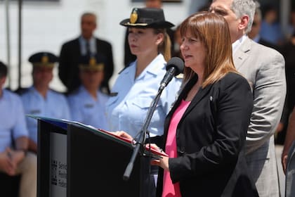 La ministra de Seguridad, Patricia Bullrich, presentó el nuevo "Protocolo de gestión para presos de alto riesgo" desde el Complejo Penitenciario Federal I de Ezeiza