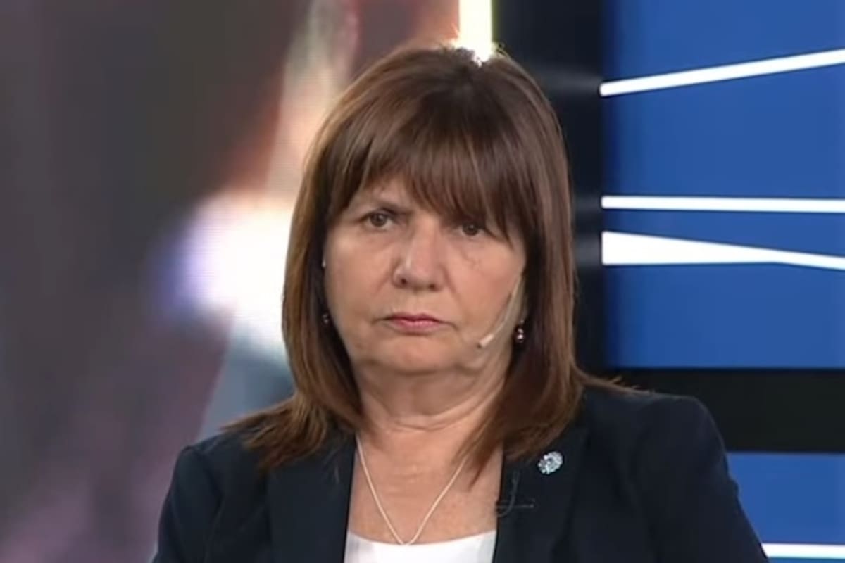 La ministra de Seguridad, Patricia Bullrich entrevistada en LN+