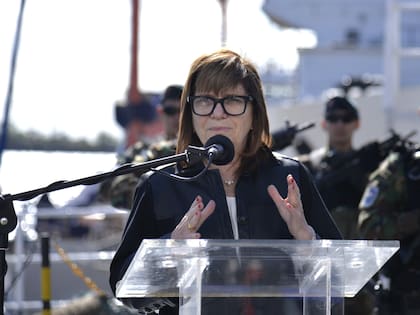 La ministra de Seguridad, Patricia Bullrich, presentó el Plan Paraná para fortalecer la seguridad en la Hidrovía