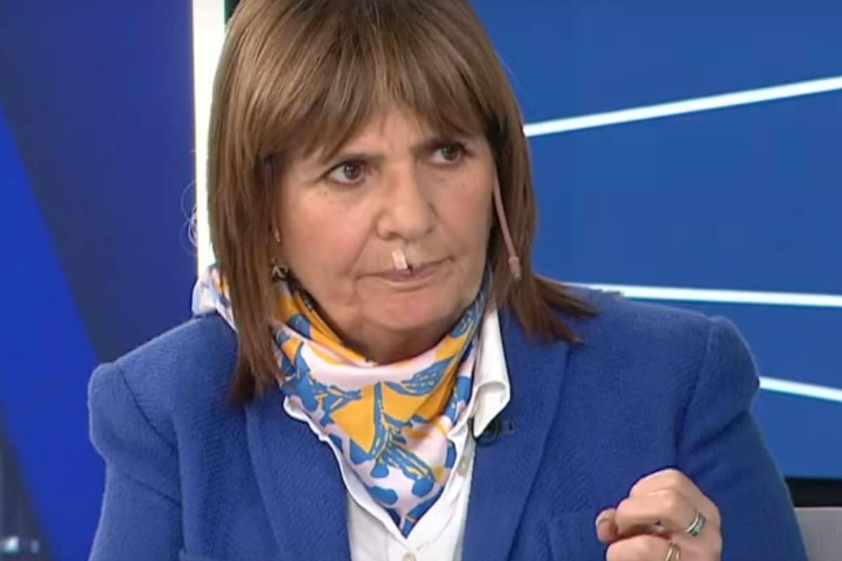 La ministra de Seguridad vivió un incómodo momento al aire