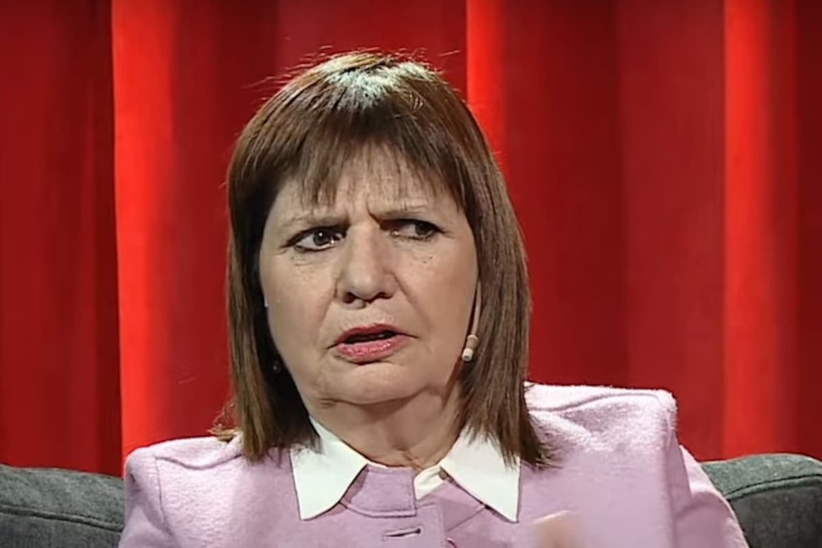 La ministra de Sugeridad, Patricia Bullrich, entrevistada en LN+