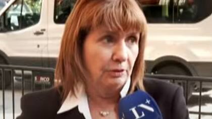 La ministra Patricia Bullrich