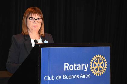 La ministra Patricia Bullrich repasó los ejes de su gestión