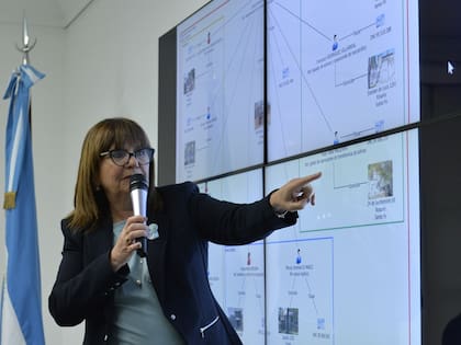 La ministra Patricia Bullrich señaló las ramificaciones de una red de lavado narco