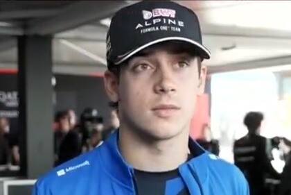 La mirada perdida de Colapinto luego del abandono en Silverstone