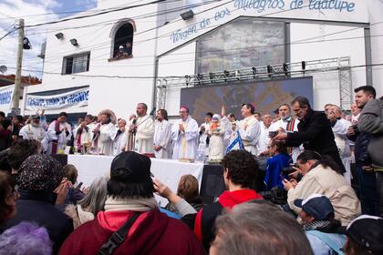 La misa de desagravio oficiada por el Equipo de Curas de villas y barrios populares de Buenos Aires y Gran Buenos Aires
