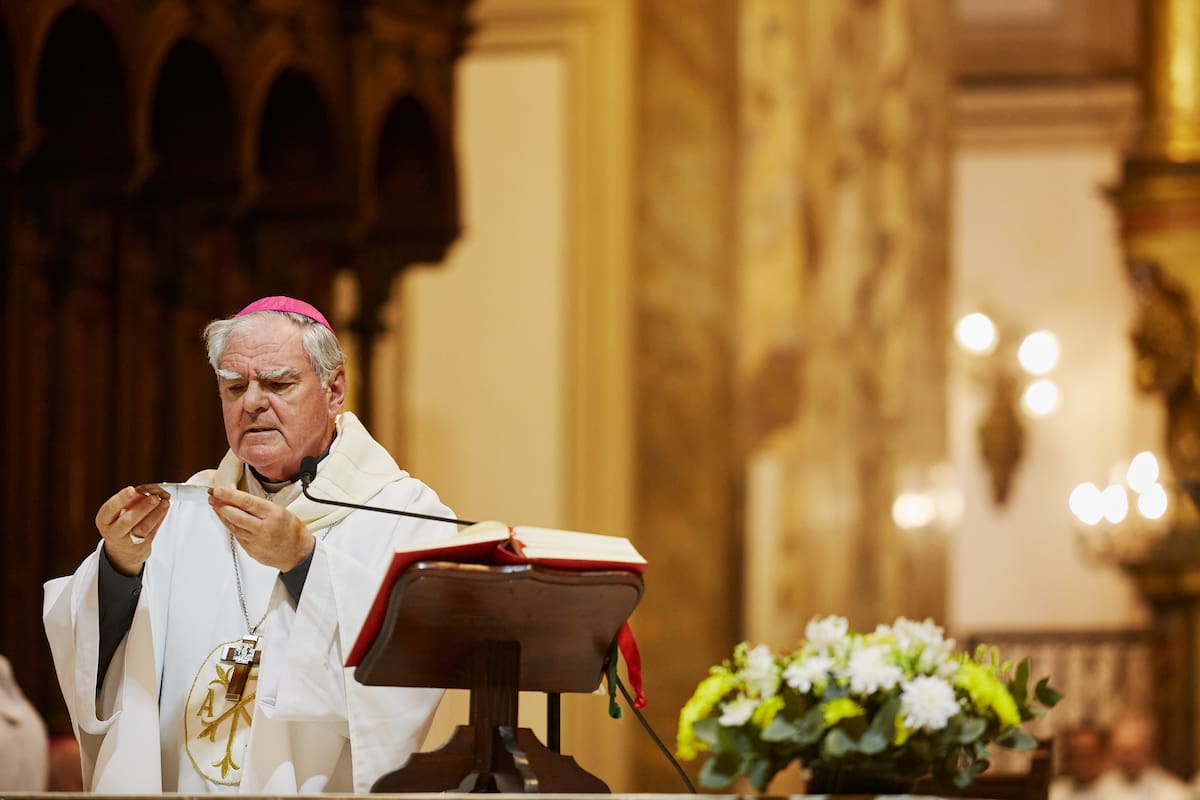 La misa en la Catedral Metropolitana por el 40° aniversario del acuerdo con Chile.