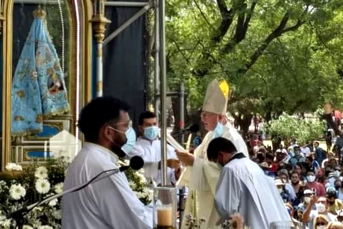 La misa por la Virgen del Valle de Catamarca