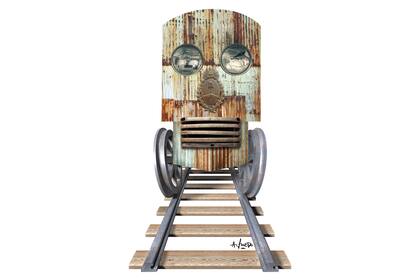 La miseria que avanza sobre rieles