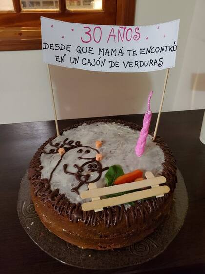 La misma broma pero en versión "cajón de verduras"