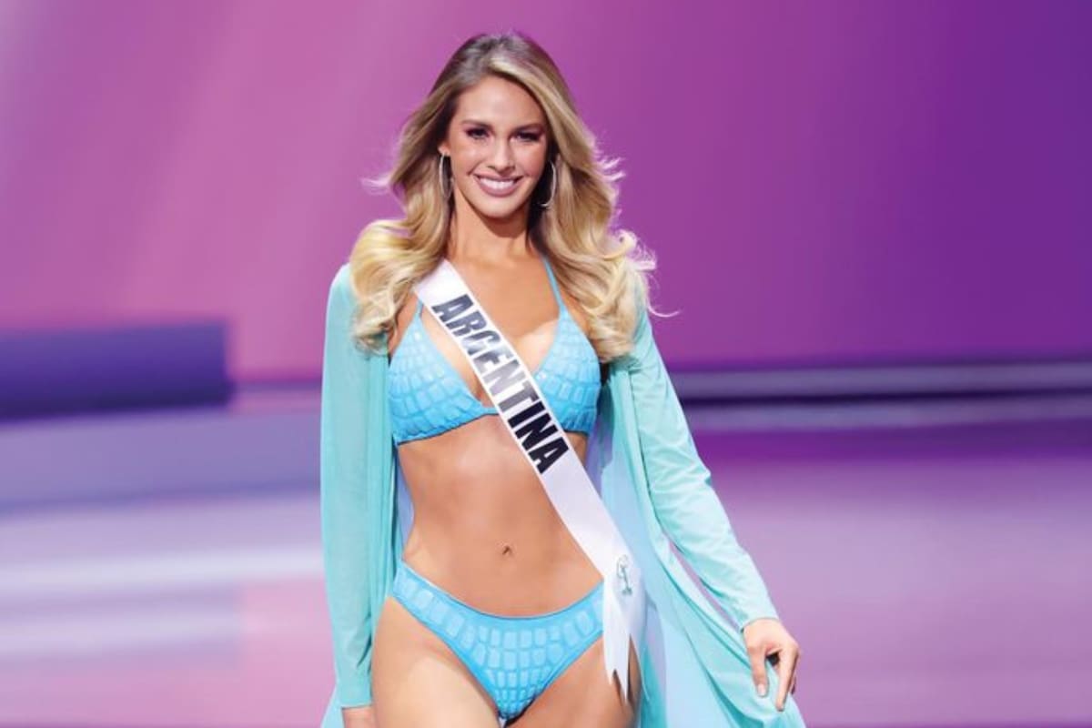 La Miss Argentina Alina Akselrad
