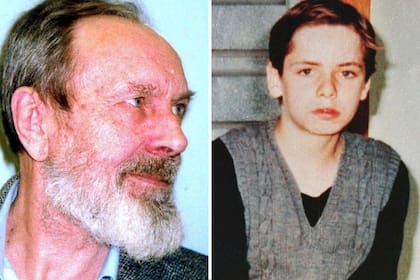 Sidney Cooke, un depredador infantil británico, junto a una de sus víctimas