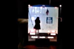 La misteriosa imagen que sorprendió a un conductor