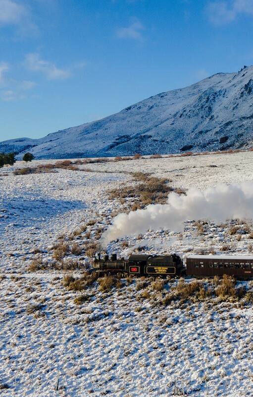 La mítica Trochita, con un siglo de vida, realiza circuitos de tres horas entre Esquel y Nahuel Pan