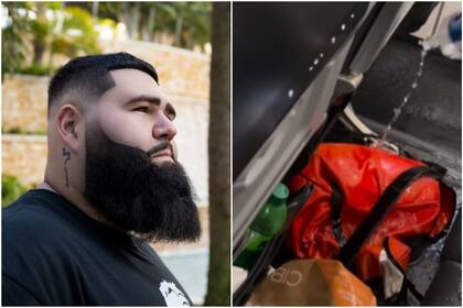 La mochila de Jimmy Levy, un exconcursante de American Idol, se incendió en pleno vuelo