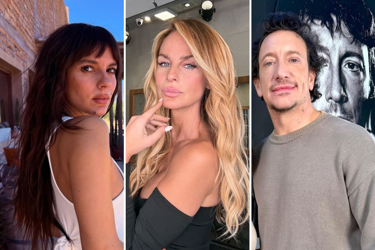 La modelo abrió un debate sobre cómo la sociedad juzga la infidelidad por parte del hombre y de la mujer (Foto: Instagram @gimeaccardi, @rojassasi y @nicovazquezok)