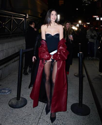 La modelo argentina Valentina Ferrer, en los desfiles de la Semana de la Moda de Nueva York