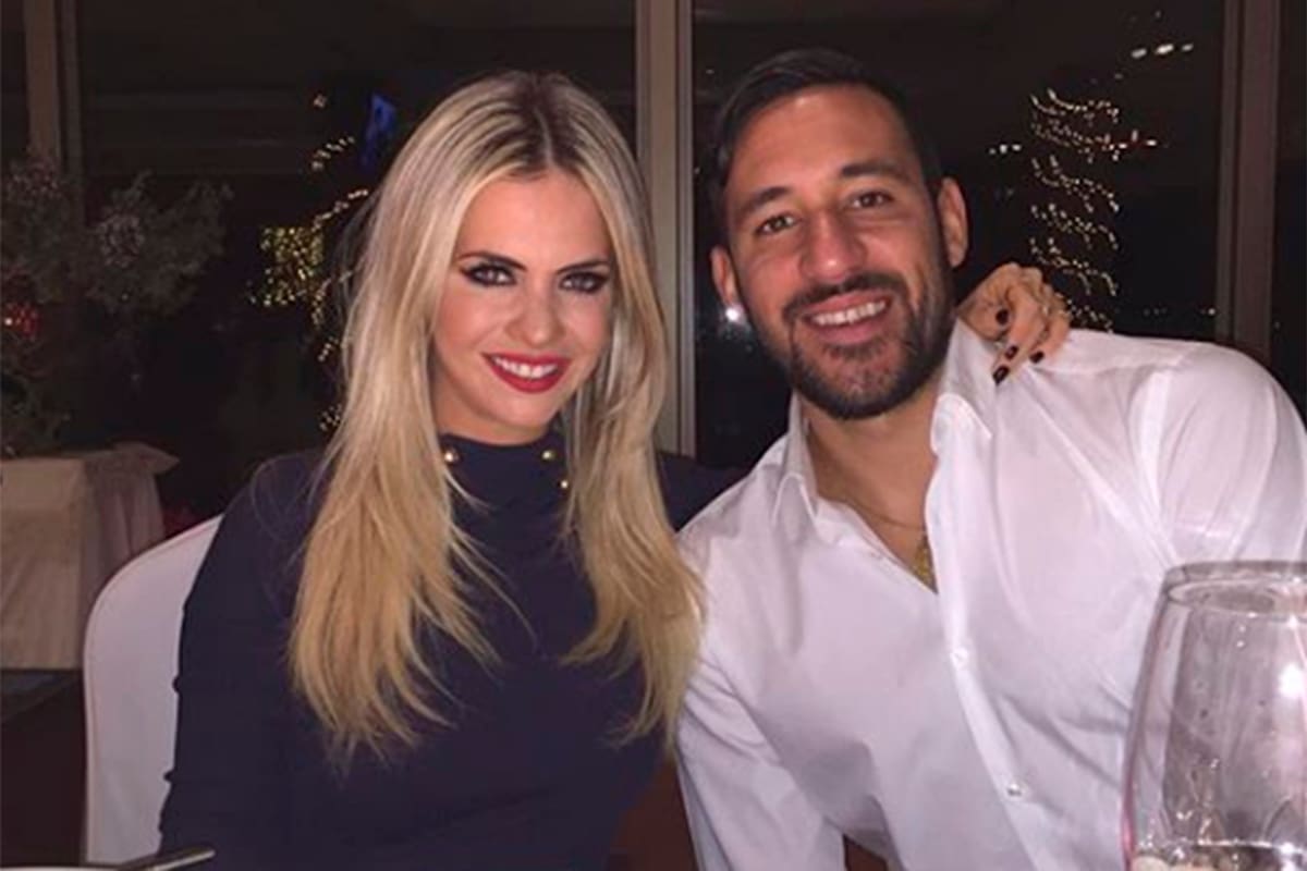 La modelo aseguró que la ruptura con el futbolista se produjo hace dos semanas