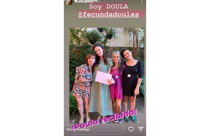 La modelo compartió el momento en el que le dieron su título.