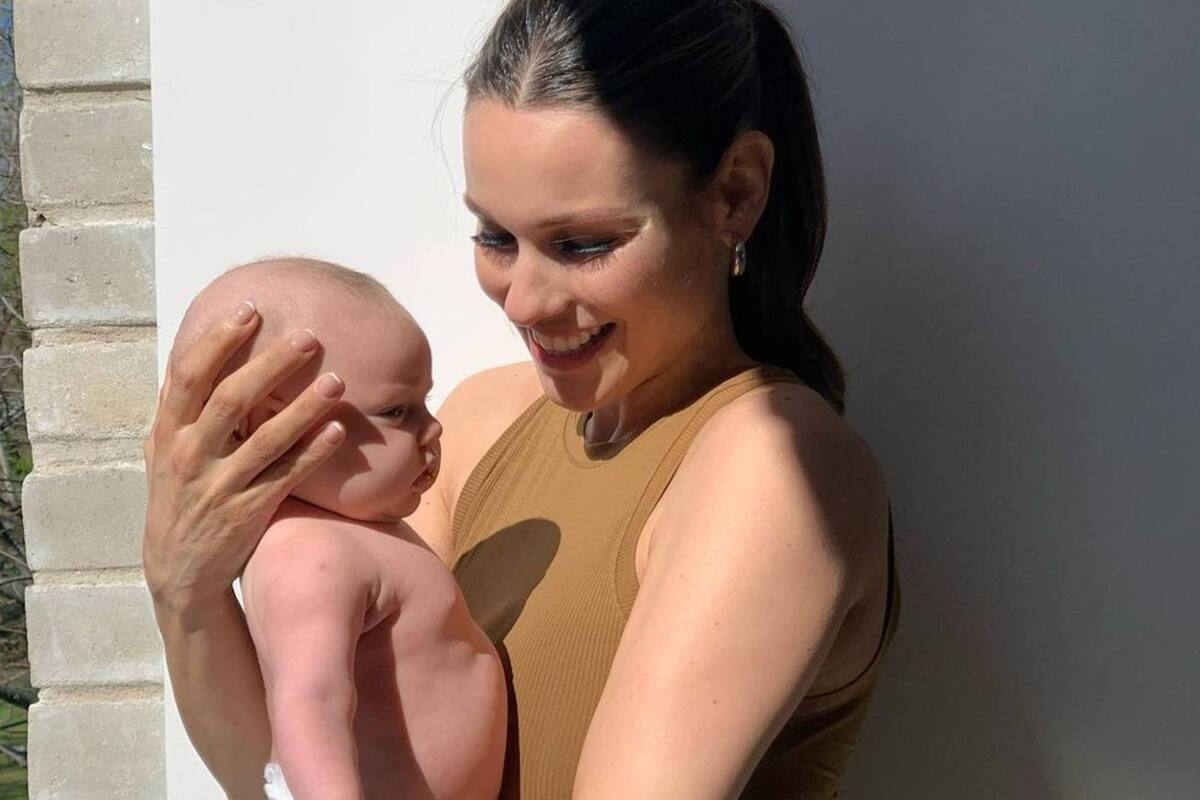 La modelo compartió el tierno momento de su hija (Foto Instagram @pampitaoficial)