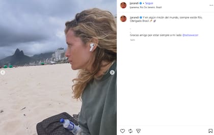 La modelo decidió mantener cerrados los comentarios de la publicación (Foto: Instagram @jprandi)