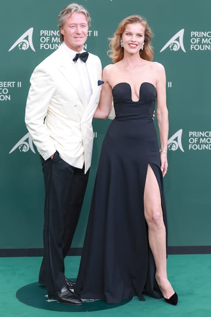 La modelo Eva Herzigova con su marido, Gregorio Marsiaj