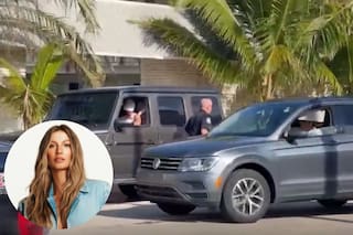 Gisele Bündchen fue multada en Miami tras intentar escapar de un fotógrafo y rompió en llanto