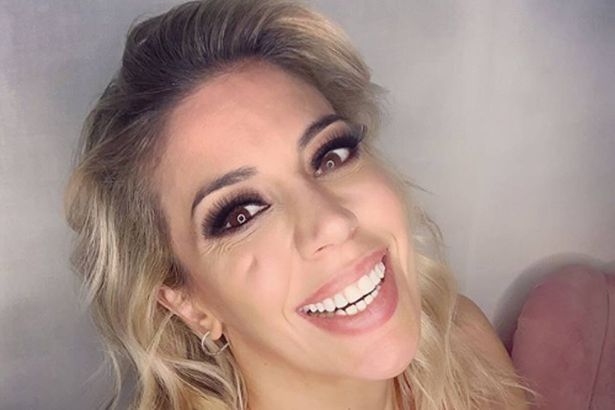 La modelo fue madre de su primera hija, Martina, junto a su marido, Martín Rojas