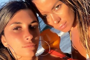 La modelo fue sobrevolada por versiones que aseguran que se peleó con una amiga con la que tendría una relación sentimental