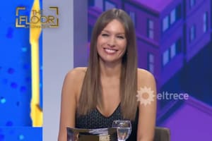 La modelo regresó a la televisión y ocupó su lugar en el jurado de Los 8 escalones de los 3 millones (Foto: Captura de TV / eltrece)