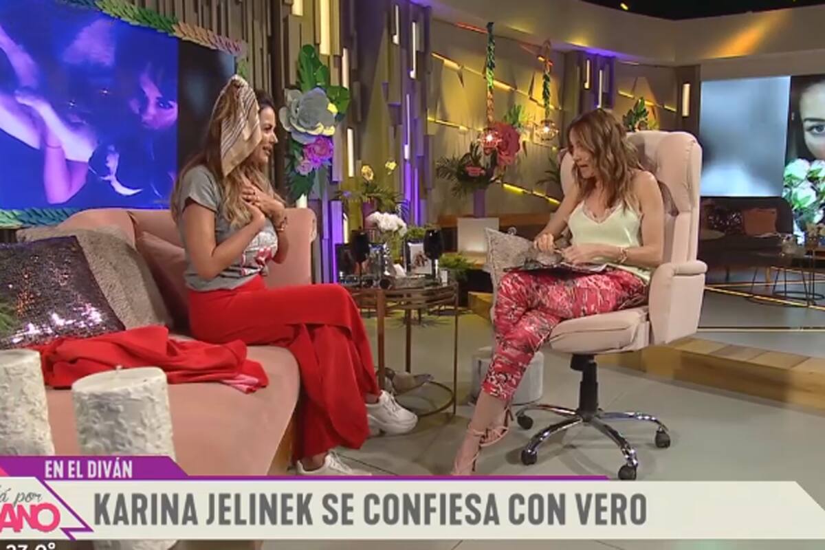 La modelo se descompensó en vivo mientras Verónica Lozano la entrevistaba
